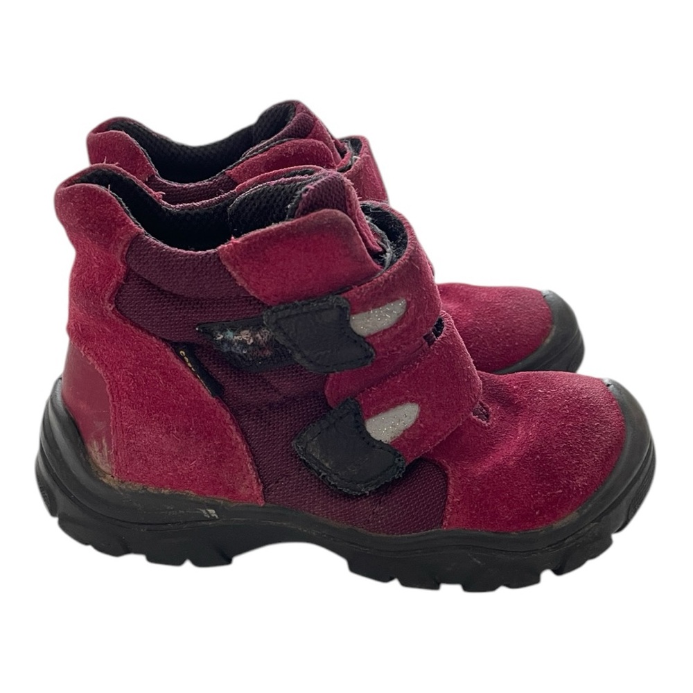 ECCO Mountain Peak Double Velcro Kids Boots